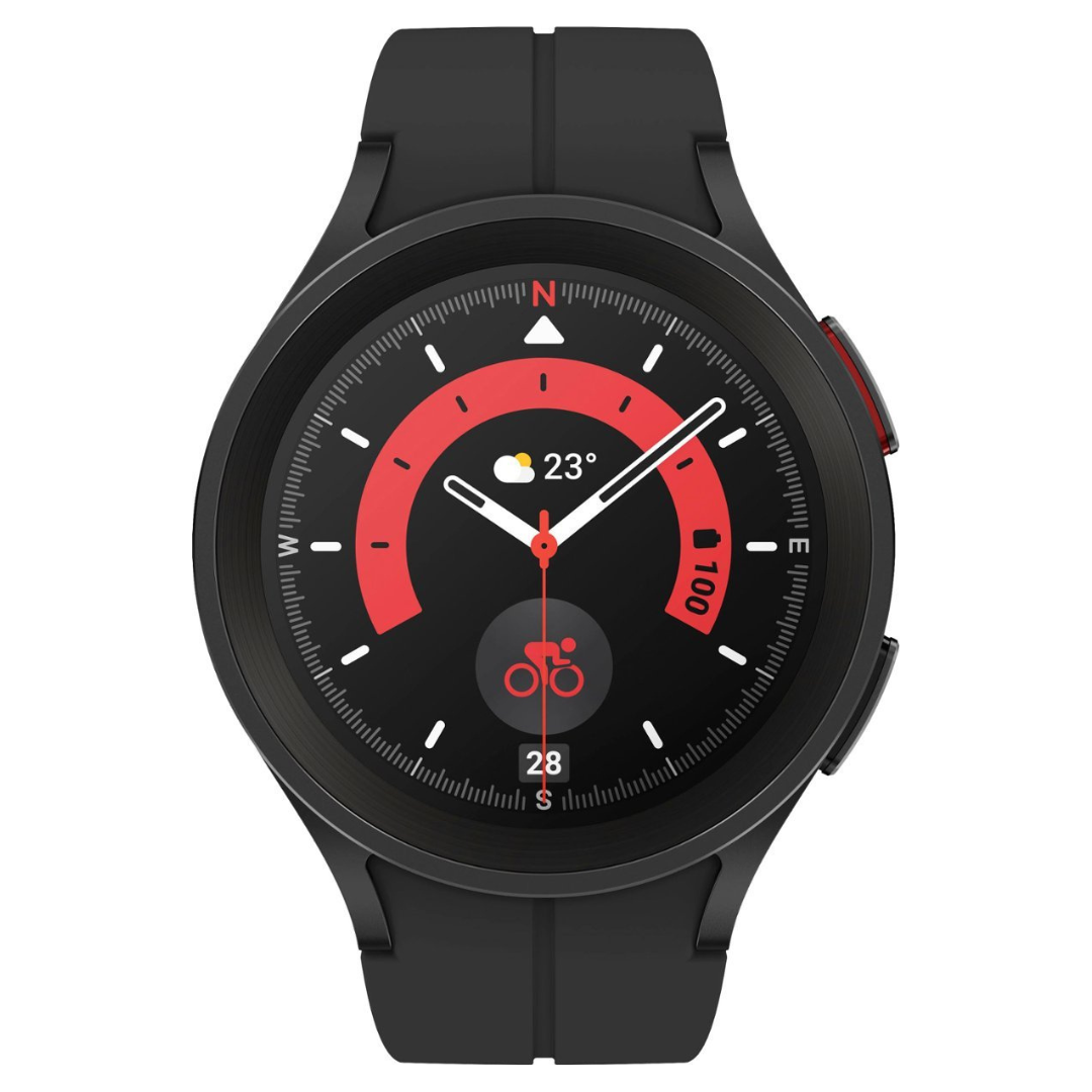 Samsung Galaxy Watch5 Pro 45mm Titanium Smartwatch [Refurbished]