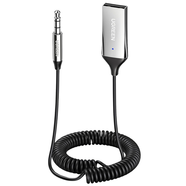 Ugreen Aux to Bluetooth 5.3 Adapter For Hands-Free Calls