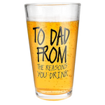 Father's Day 16-Oz. Beer Glass
