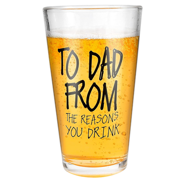 Father's Day 16-Oz. Beer Glass