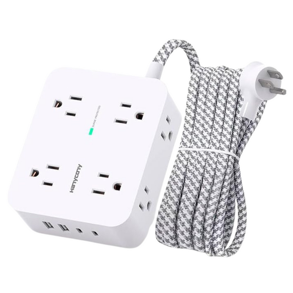 Surge Protector Power Strip With 8 Outlets