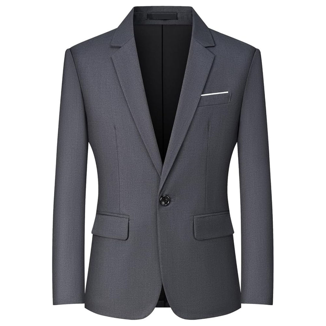 Mylldey Men's Slim Fit Business Blazer (3 Colors)