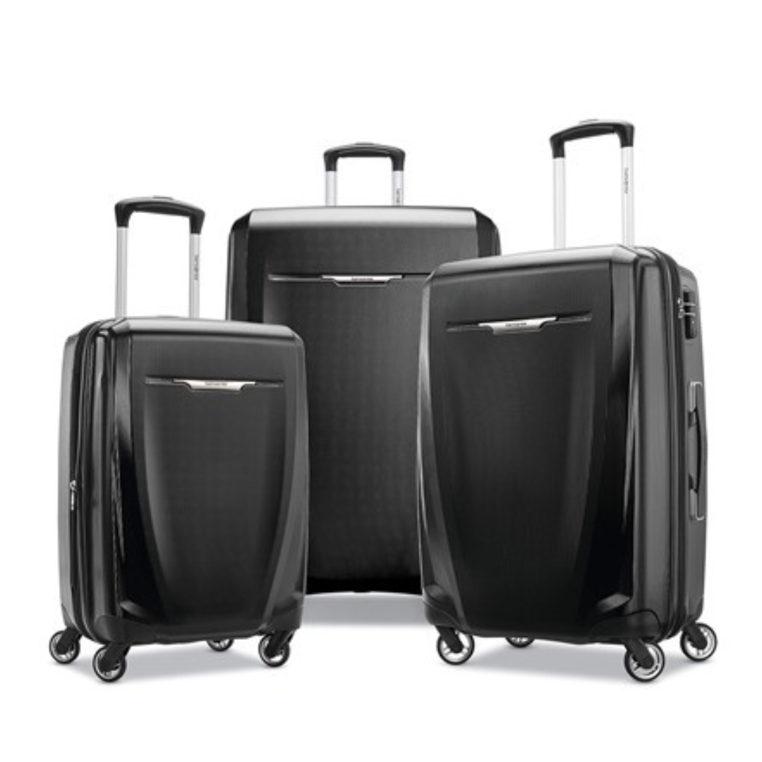 3-Piece Samsonite Winfield 3 DLX Hardside Spinner Luggage (20"/25"/28")