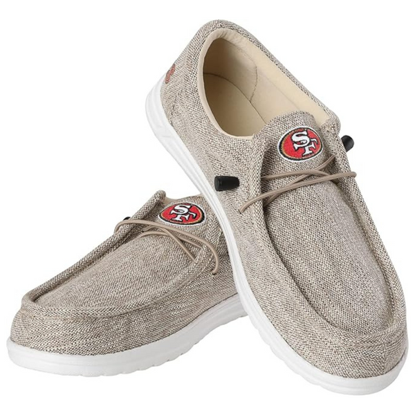 FOCO Men's NFL Team Logo Lightweight Loafers