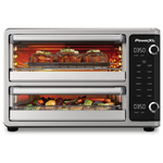 PowerXL Smartsynx 25-Quart Dual Door Air Fryer Oven (Stainless Steel)