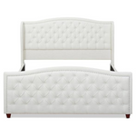 Jennifer Taylor Upholstered Headboard Bed Set (King)