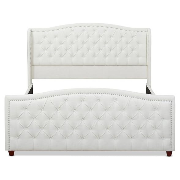 Jennifer Taylor Upholstered Headboard Bed Set (King)