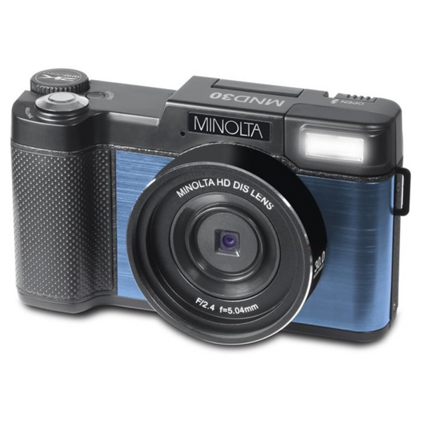 Minolta 30MP 2.7K Ultra HD 3" LCD Screen Digital Camera