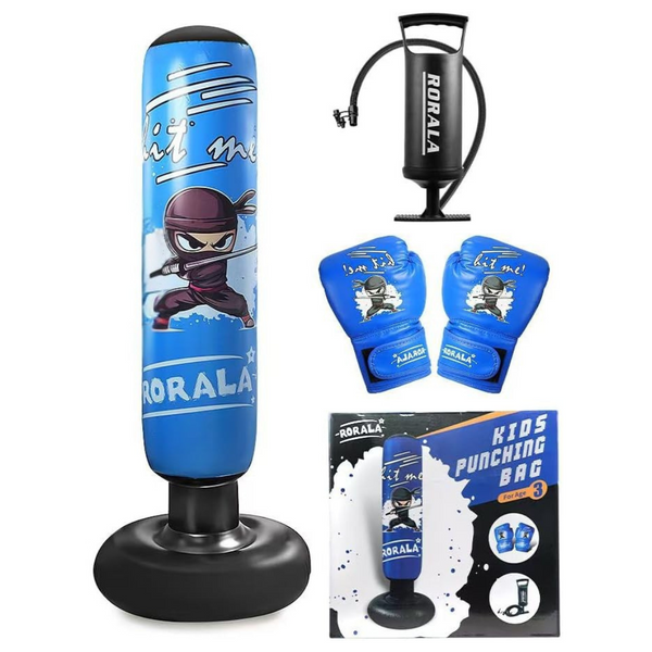 Inflatable Kids Boxing Bag Toy Set