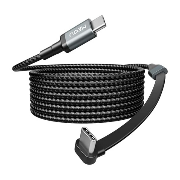 60W 10ft USB-C To USB-C Nylon Braided Fast Charging Cable