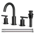 Forious Widespread 3-Hole Bathroom Sink Faucet
