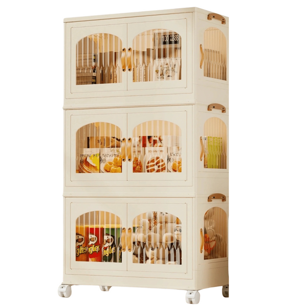 3-Pack Behost Stackable Storage Bin With Lids