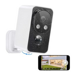 Obbmox Wireless Rotating 180 deg. WiFi Security Cameras