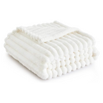 Bedsure GentleSoft White Throw Blanket (50×60 Inches)