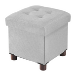 Brian & Dany Small Storage Folding Ottoman Cube