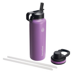 ThermoFlask 40oz Insulated Stainless Steel Bottle 2 In 1 Chug
