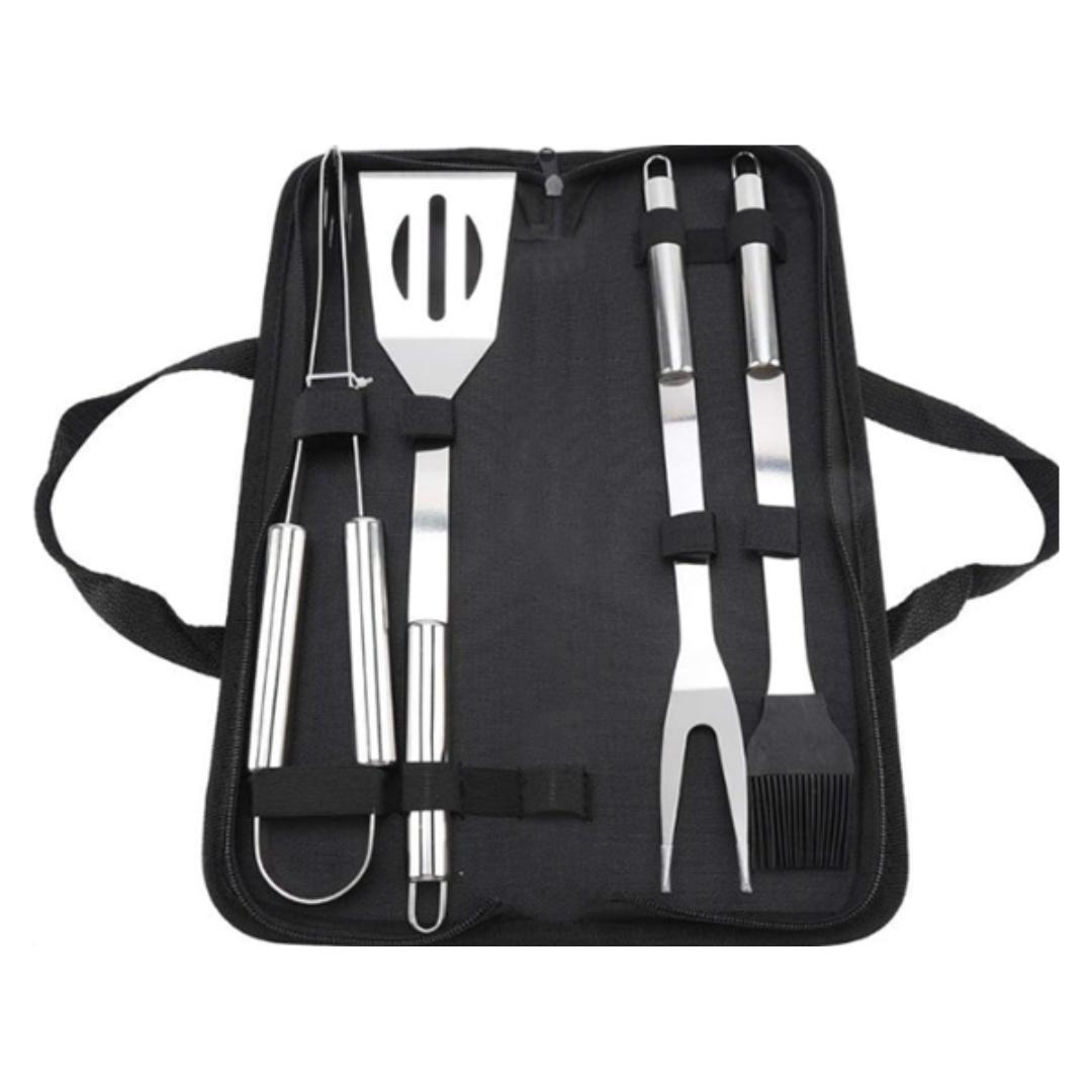 4-Piece Tool Set BH-743 Stainless Steel Grill Accessories