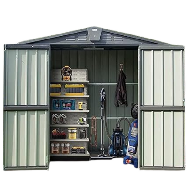 Ritsu 6.5 x 4.2ft Outdoor Storage Sheds W/Lockable Door