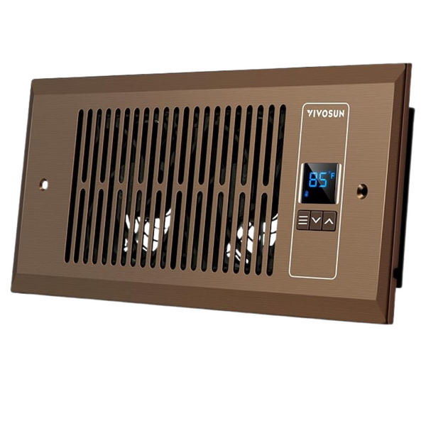 4"x10" Smart Cooling Heating AC Vent Booster Fan