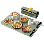 Food Warming Mat With 9 Temp Settings, 6H Timer, Auto Shut-Off