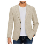 COOFANDY Linen Summer Stylish Linen Business Blazer