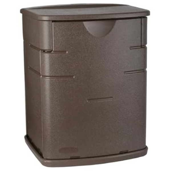 Rubbermaid 19 Gal Small Resin Outdoor Storage Deck Box