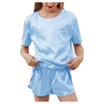Petite & Me Girls Silk Pajamas