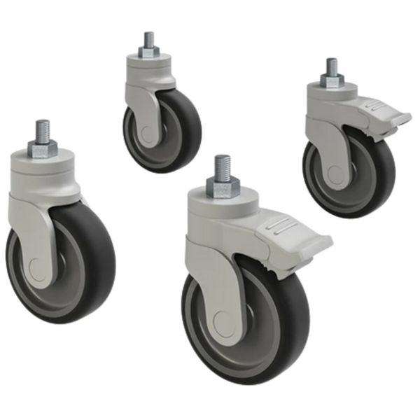 4-Pack Everest 3" Swivel Caster Set