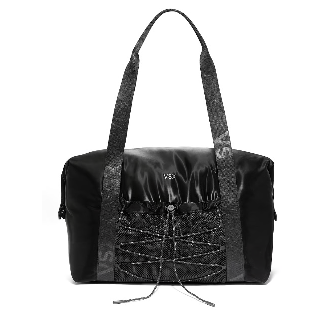 Victoria's Secret Women's VSX Sport Duffle (Black Shark)