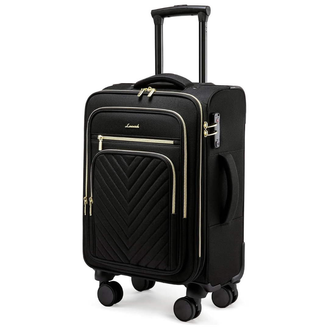 Airline Approved 20" Softside Rolling Carry On Suitcases