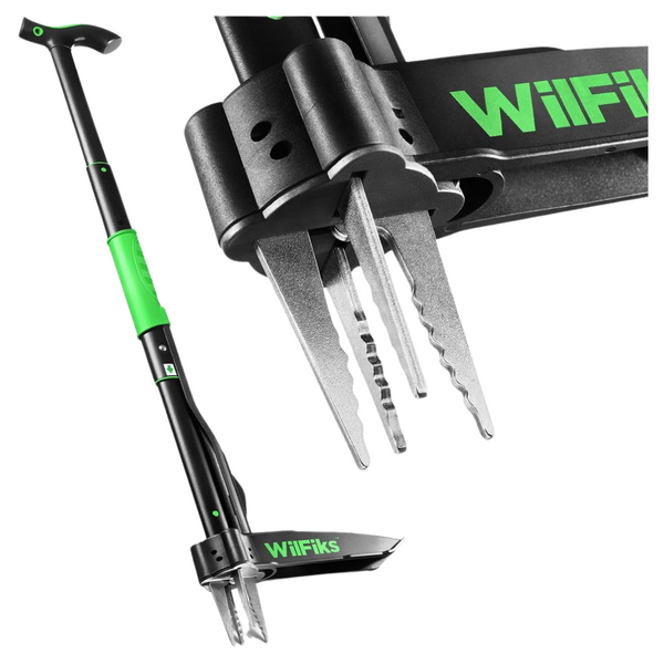 WilFiks Weed Puller Tool With Long Adjustable Handle