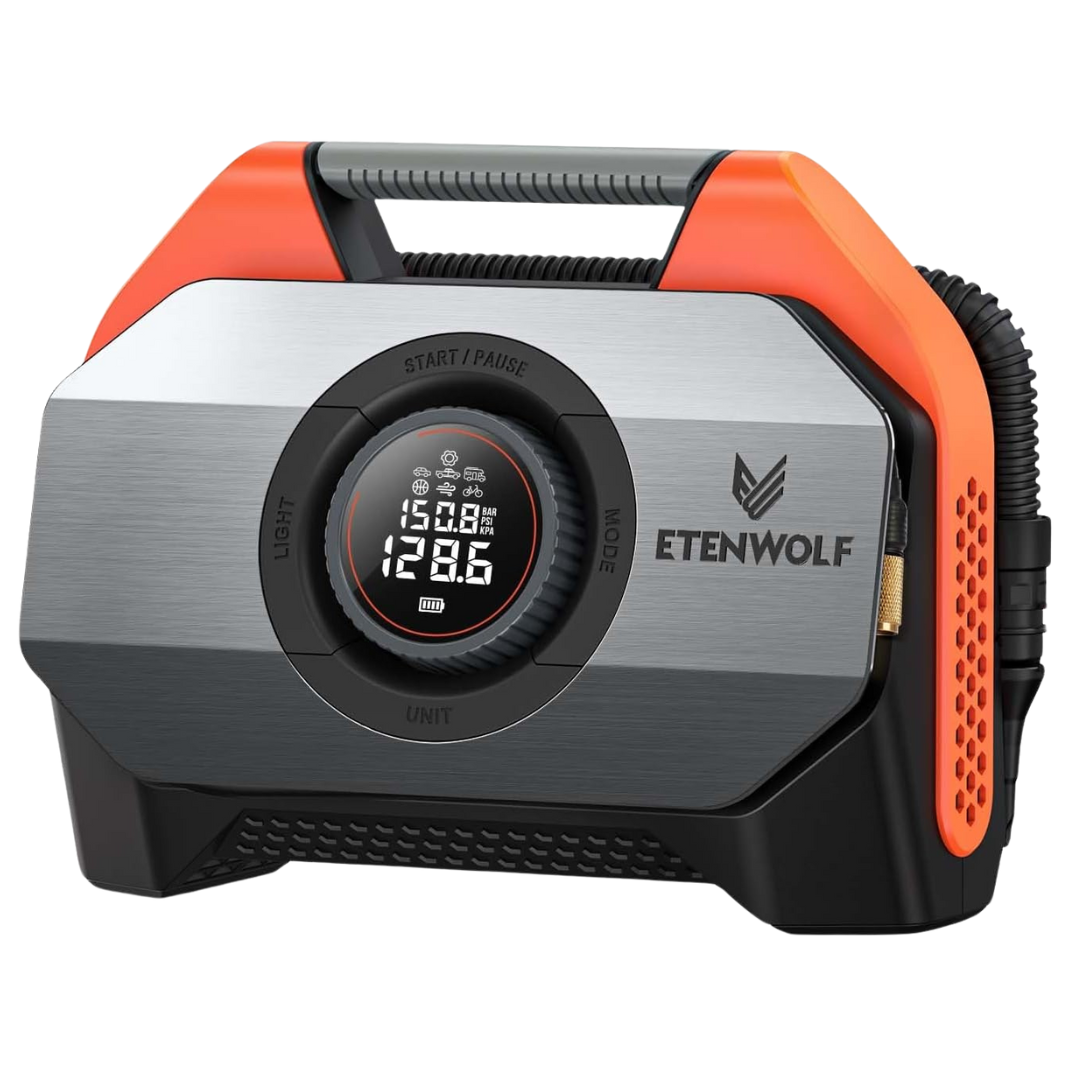 Etenwolf Vortex S6 Tire Inflator Portable Air Compressor (3 Colors)