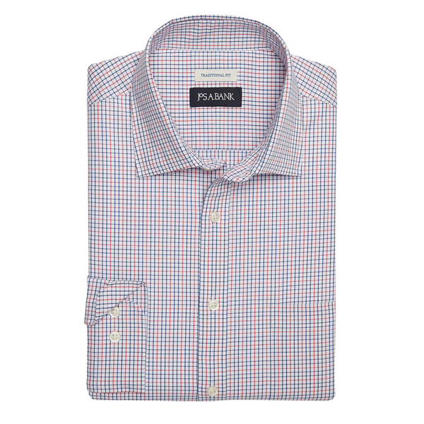 Jos. A. Bank Stretch Traditional Fit Long Sleeve Sportshirt