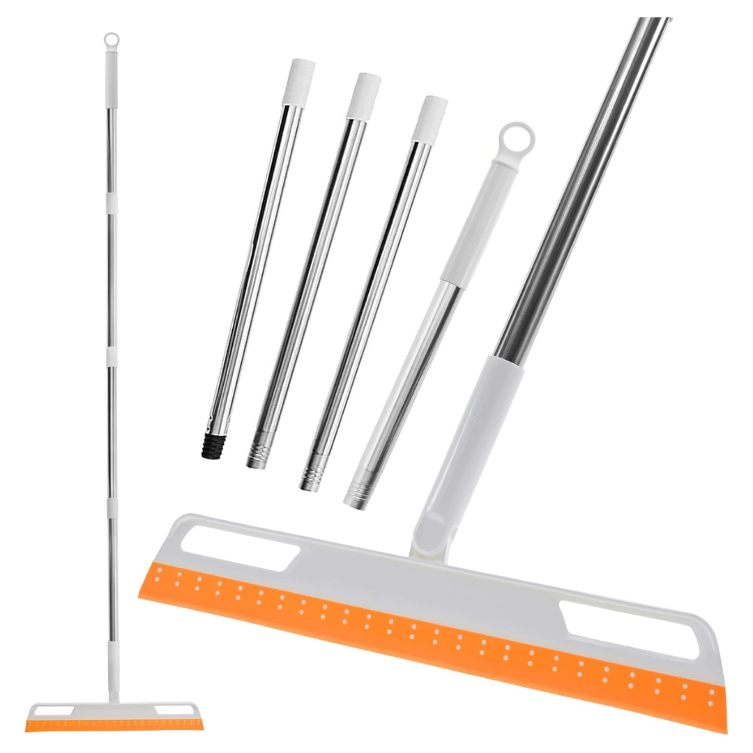 4 In 1 Adjustable Wiper Floor Squeegee Non-Stick Magic Broom