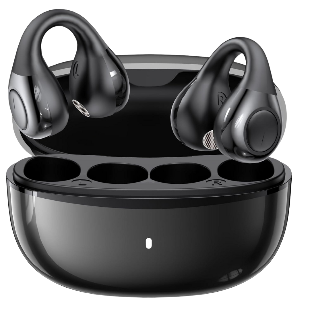 3-in-1 Open-Ear Clip-On AI Translation Earbuds