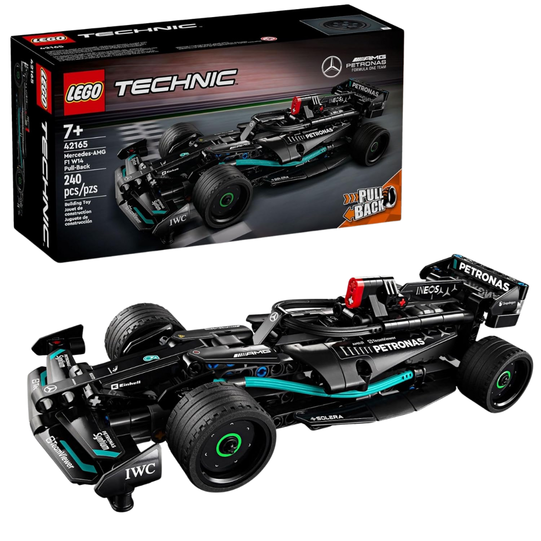 240-Piece LEGO Technic Mercedes-AMG F1 W14 E Car Toy Set (42165)