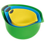 Cuisinart Plastic Set Of 3 Mixing Bowls