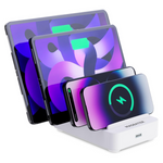 4-Port USB Charging Dock With 2 USB-C And 2 USB-A Ports