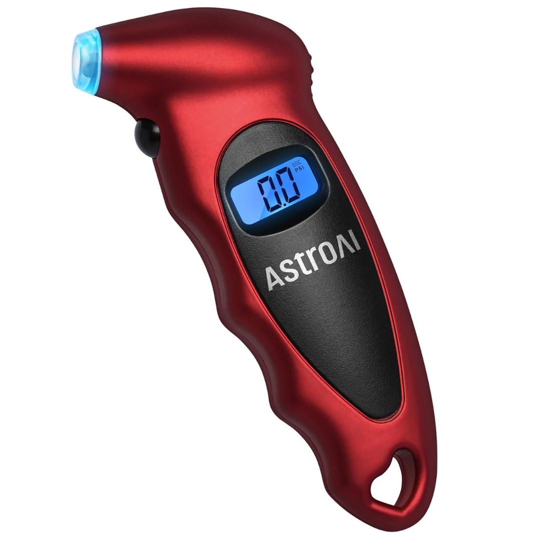 AstroAI 150 PSI 4 Settings Digital Tire Pressure Gauge (3 Colors)
