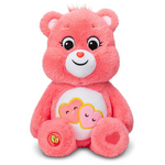 Care Bears 14" Super Soft And Cuddly Love-A-Lot Bear