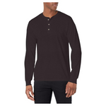 Hanes Originals Men's Tri-Blend Long Sleeve Henley T-Shirt (Various Size)
