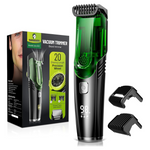 IPX7 Waterproof Rechargeable Electric Vacuum Mustache Trimmer