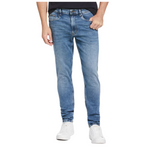 Perry Ellis Men's Recover Slim Tapered Fit Light Indigo Jeans