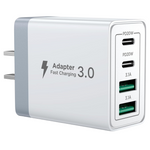 40W 4-Port Fast Charger Block