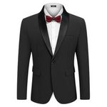 Coofandy Men's Tuxedo Jacket Wedding Slim Fit Blazer (Various)