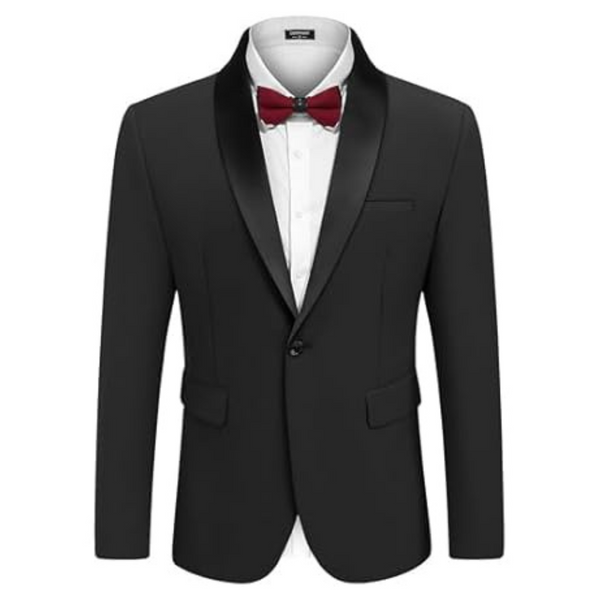 Coofandy Men's Tuxedo Jacket Wedding Slim Fit Blazer (Various)