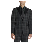 Jos. A. Bank Tailored Fit Tuxedo Suit Separates Plaid Jacket