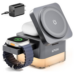 3-in-1 15W Foldable Magsafe Wireless Charger Stand