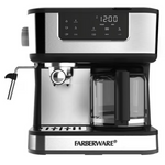 10-Cup Farberware Dual Brew Coffee + Espresso Machine