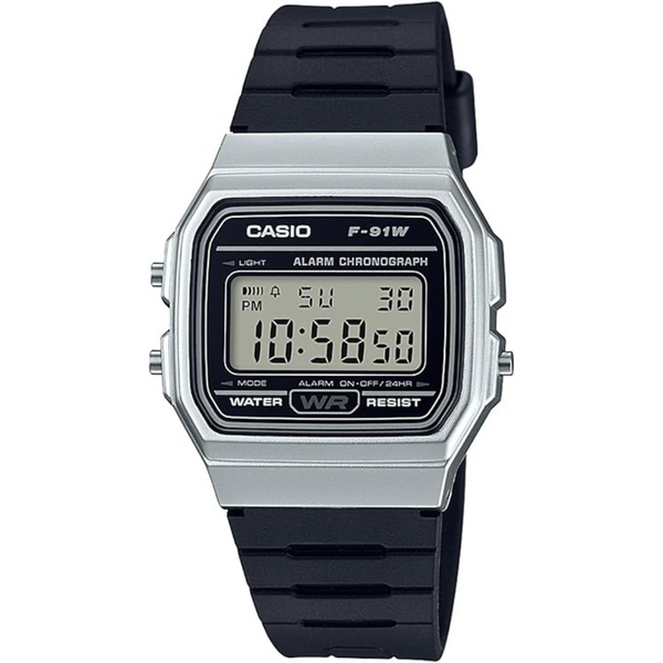 Casio Men's Vintage Quartz Metal and Resin Casual Watch
